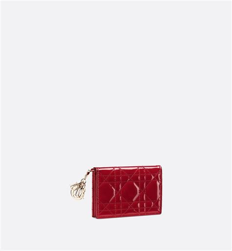 lady dior card holder with flap price|diortravel detachable card holder.